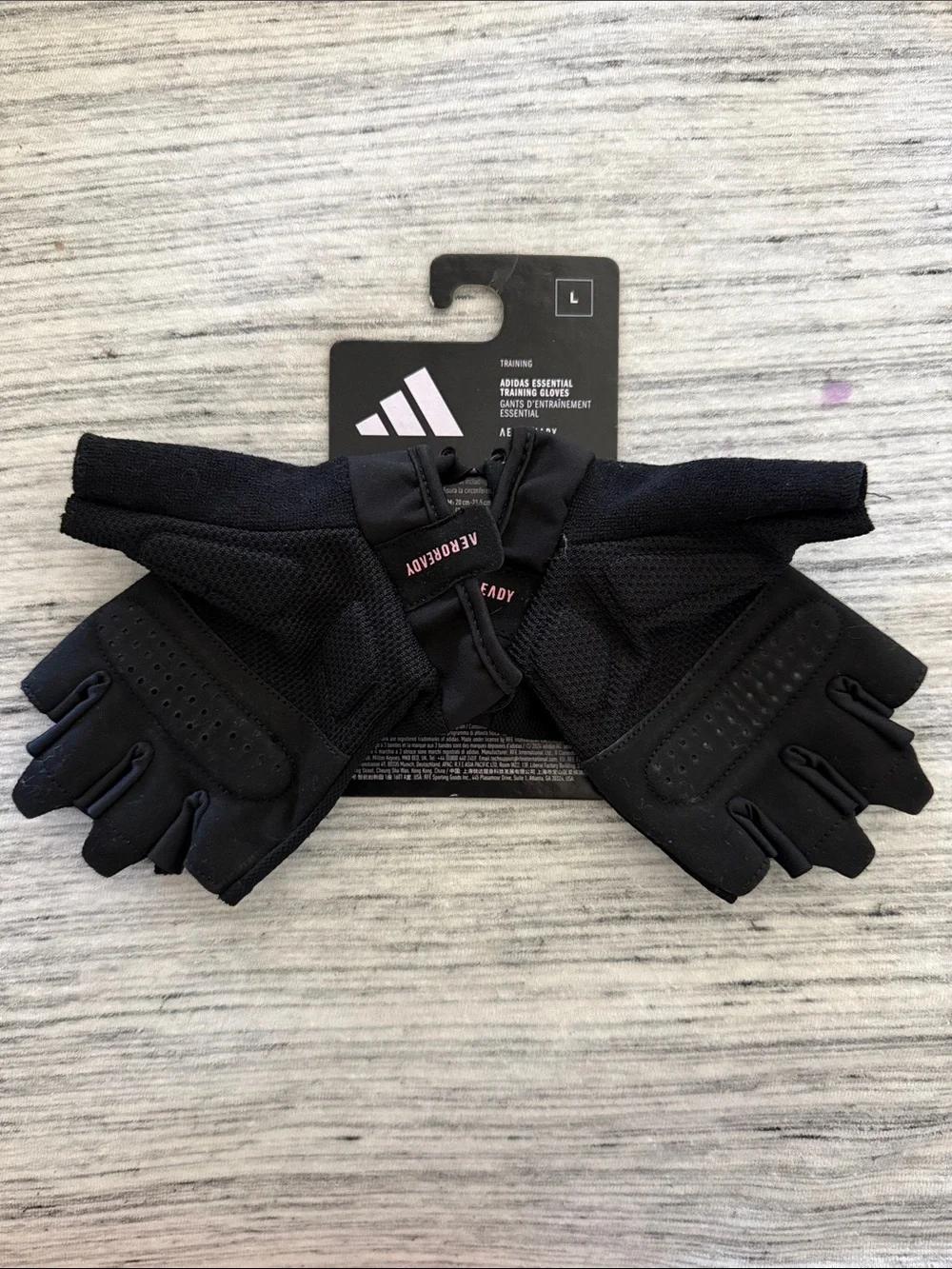 Adidas Essential Training Gloves - size Large